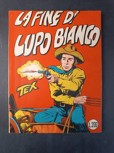 Fumetto tex fine - fumetto, di