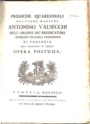 Antonino valsecchi prediche - valsecchi,