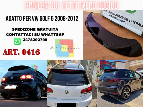 Spoiler sul tetto - sul, golf