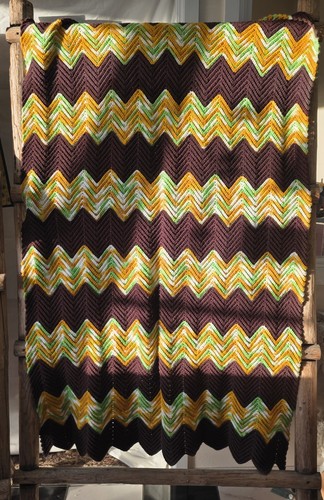 Coperta vintage all uncinetto - coperta,