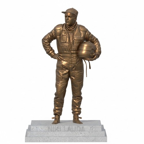 Statua niki lauda - statua,