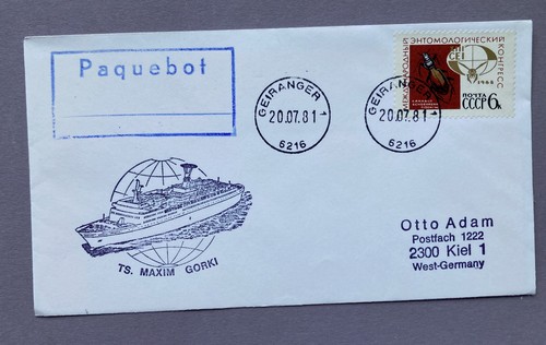Posta marittima 1981 lettera - marittima,