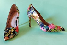 Scarpe Donna con tacco a punta décolleté Floreali Eleganti - Numero 41