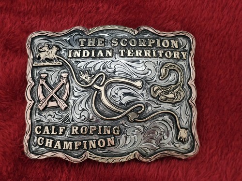 Treme calf roping fibbia - calf, roping☆fibbia