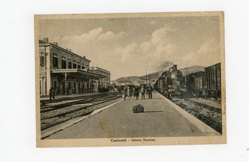 Cartolina canicatti - cartolina,