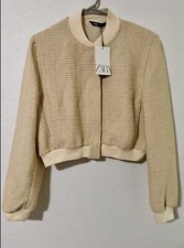 ZARA WOMAN MAXI BOMBER JACKET