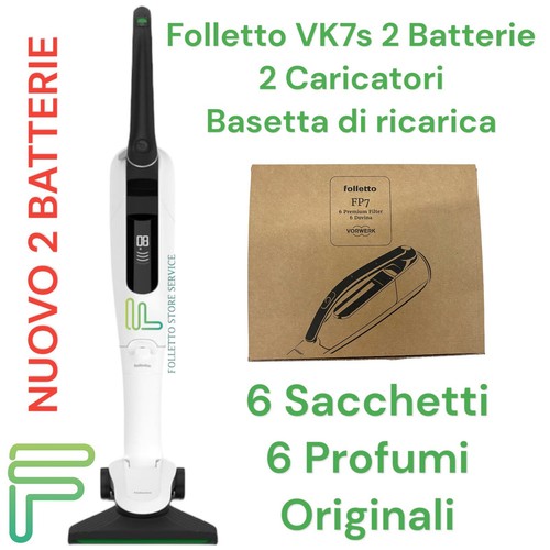 Vorwerk folletto vk7s nuovo - nuovo, +