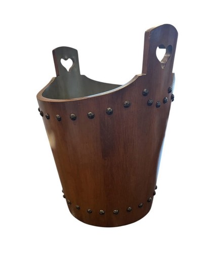 Secchiello svasato legno - secchiello,