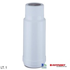 THERMOS ISOLANTE POLAR BIANCO LT. 1 ROTPUNKT INTERNO IN VETRO 40494