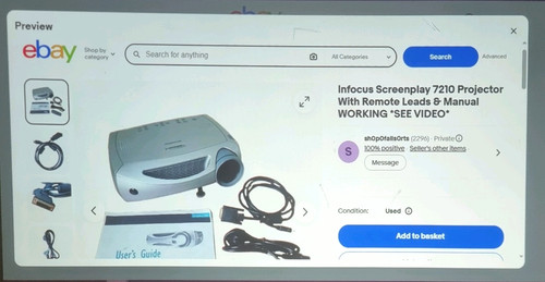 Proiettore infocus screenplay - infocus,