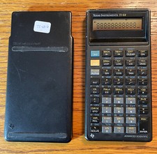 Calcolatrice vintage Texas Instruments TI-68 Sci/Prog -- TESTATA/NUOVA BAT/ALTRO (6)