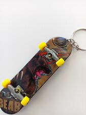 Portachiavi Mini Skate Trick Power Bear