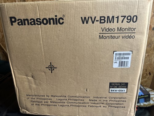 Panasonic video monitor - video,