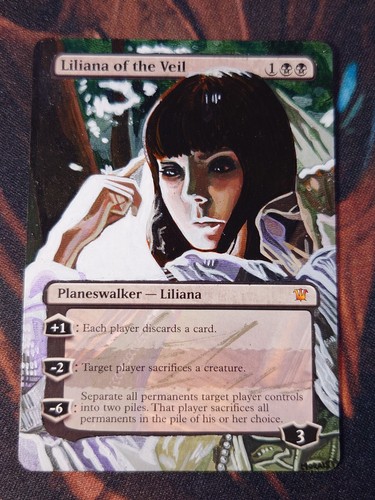 Liliana del velo - ,, dipinta