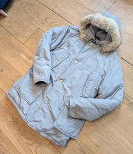 Woolrich Arctic Parka Giacca Cappotto - Grigio Grande