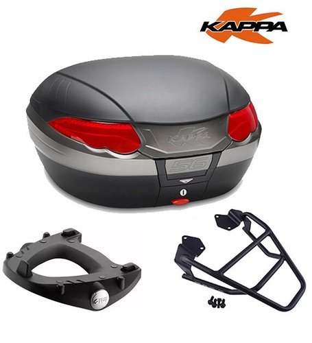 Kappa kit bauletto nero k56n - kappa,