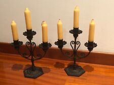Coppia di Candelabri in ferro