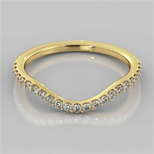 Contoured 50ct round - 0.50ct,