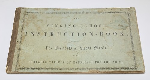 Antique 1854 singing - antique,