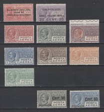Regno 1917/28 - Posta Aerea - Prime 4 Emissioni  - Nuovi Gomma Integra - MNH**