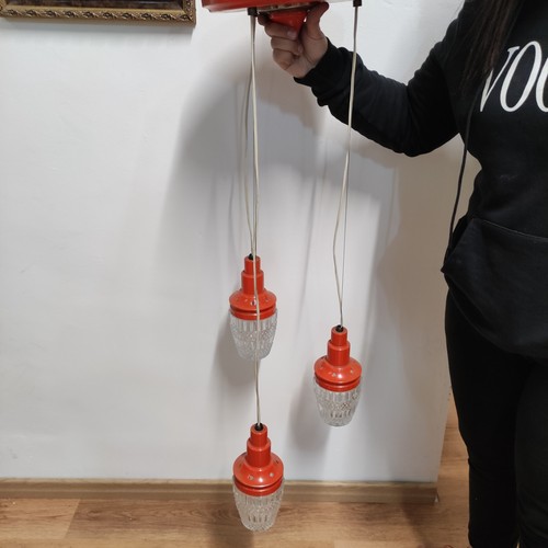 Lampadario cascata con - a,