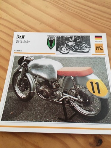 Dkw 250 bicylindre course - 250,