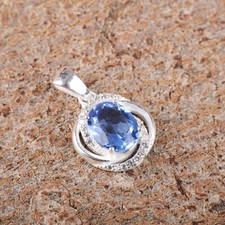 Orecchini Ovali Tanzanite