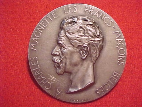 1919 charles magnette medaglia - magnette,