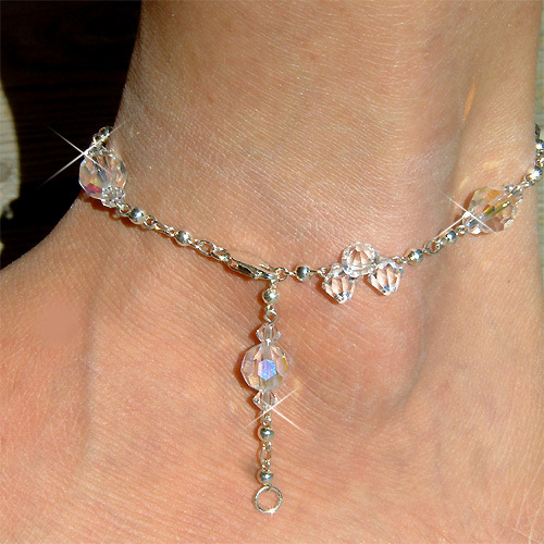 Cavigliera sposa argento - sposa, in