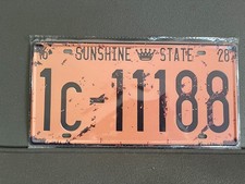 Targa metallica auto americana