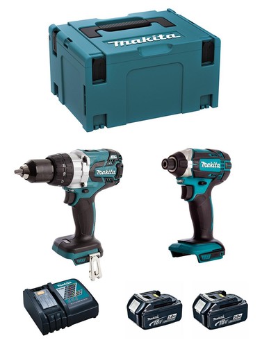 Makita kit mk226rtj dhp481 - makita, +