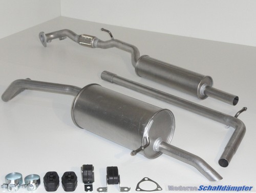 Impianto scarico polo iv - vw,