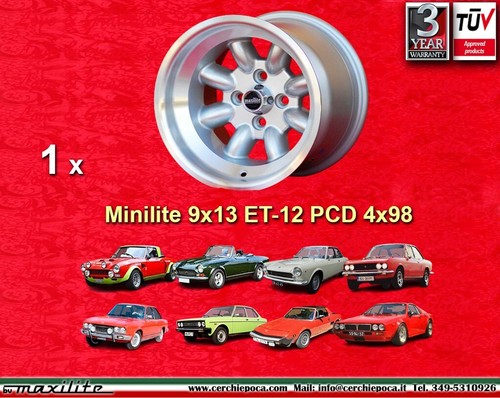 Cerchi fiat 124 131 x19 - 1,