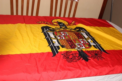 Bandiera spagna antica con - bandiera,