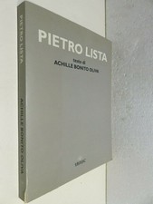 PIETRO LISTA dedica autografa di Pietro Lista Achille Bonito Oliva MMMAC 1998 da