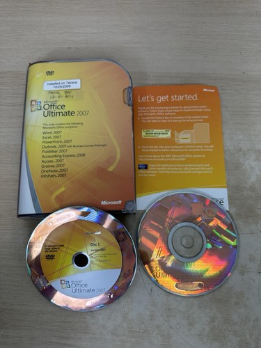 Microsoft office ultimate 2007 - office,