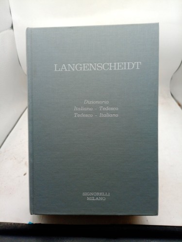 Dizionario italiano tedesco - dizionario, italiano-tedesco