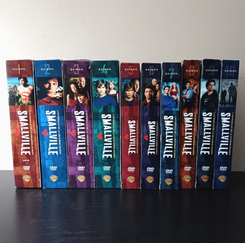 Smallville seasons dvd - smallville, 1-10