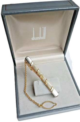 Dunhill cravatta fermacravatta - dunhill,