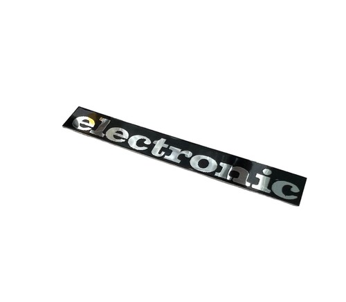Adesivo scritta electronic - adesivo,
