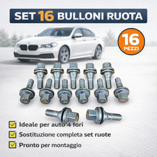 Kit 16 bulloni ruota Citroen