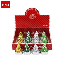 Set 12 Pezzi Candele a Forma