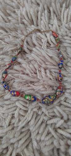 Collana perle vetro di - in,