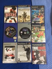 stock 8 giochi play station 2 ps2 console 007 bond moto gp star wors playstation