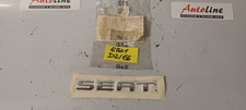 SEAT SIGLA BADGE SCRITTA
