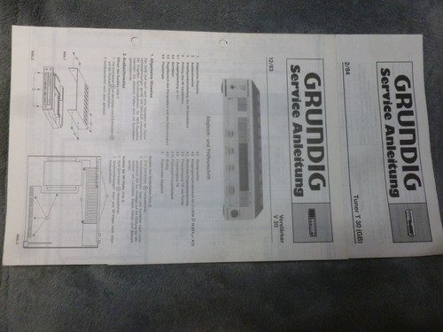 Manuale servizio grundig - servizio,