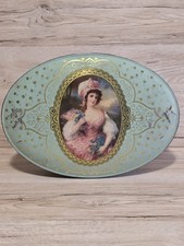 SCATOLA DI LATTA VINTAGE OVALE