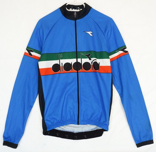 Diadora blu italia maglia - diadora,