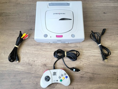 Console sega saturn blanche - sega,
