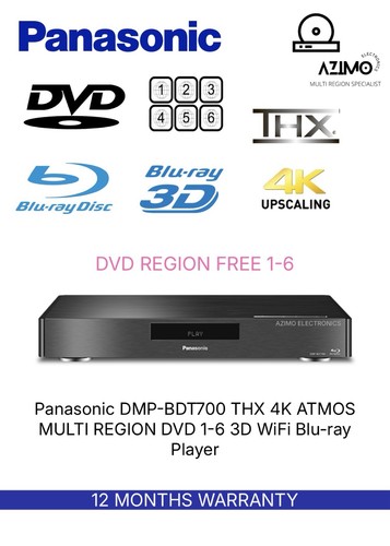 Panasonic dmp bdt700 thx - dmp-bdt700, 4k